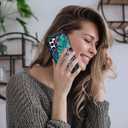 Hocase for Galaxy S23 Case, Shockproof Heavy Duty Protection Soft Silicone Rubber Bumper+Hard Plastic Hybrid Protective Case for Samsung Galaxy S23 (6.1" Display) 2023 - Mandala in Galaxy