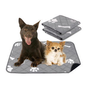 PatiencET Washable Pee Pads for Dogs, 18'' x 24" Reusable Puppy Pads with Super Absorbent for Pet Training, Housebreaking and Incontinence, 2 Pack Puppy Potty Pads with Waterproof Bottom