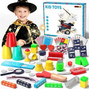 Magic Kit for Kids 30 in 1 Magic Set 116+ Magic Tricks Magic Toys with Step-by-Step Video Instructions for Beginners and Kids Magic Trick Kit Christmas Halloween Birthday Gifts for Boys Girls