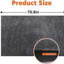 Outdoor Playhouse Mat 55 * 70.8 in Non Slip Backing Outdoor Play Mat Playhouse Activity Pad Rug Waterproof House Play Mat for Outside Game