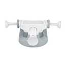 Ingenuity My Bath Seat for Sit-Up Baby Bathing, Sure & Secure Suction Cups, ASTM Safety Tested & Approved, Backrest for Assisted Sitting, Easy Setup & Storage, Gray