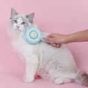 Cat Brush Dog brushes with Release Button for Shedding Grooming, suit for Long or Medium Haired Cats, Lightweight Skin Friendly Pet Brush Hair Removal Comb Brushes for Kitten
