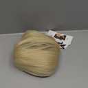 Clip in Ponytail Extension 18 Inch Drawstring Pony Tails Hair Extensions for Women Long Straight Curly Tail Hair piece Synthetic Fake Versatile Pony (Beach Blonde)