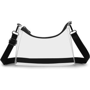 Clear Stadium Bags For Women, Small Crossbody Purse