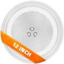 12" Microwave Replacement Turntables, Microwave Glass Plate Compatible with Replacement Part of W11367904/ W10337247/ AP6892124/ W11335034/ WPW10337247 etc  Dishwasher Safe
