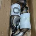 Front Rear Catalytic Converter Compatible with 2011-2019 Chrysler Town & Country Dodge Grand Caravan Journey Avenger 200 3.6L Replace 674121 Without Heat Shield Bracket (EPA Compliant)