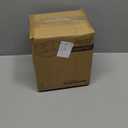 SONGMICS GISELLA Collection - Jewelry Box Organizer, 3-Layer Jewelry Storage with 2 Drawers, Shiny Metal Hardware, Glass Lid, Modern, 8 x 9.1 x 5.3 Inches, Cloud White and Gold Color UJBC239WT