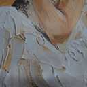 Praying Angel Wall Art  Spiritual Canvas Print, White Winged Angel Oil Painting Style Christian Religious Picture posterSpiritual White & Gold Wall Decor for Bedroom, Prayer Room, Christian Gift, Wood Frame 12x16in