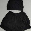 Top and Short Black, Size Small
