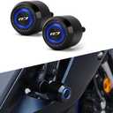 Modeer Compatible with YZF R7 2021 2022 2023 2024 2025 Motorcycle Frame Anti-Collision Falling Protection Slider Crash yzfr7 r 7 Accessories (Blue)