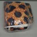 Cinbloo Brown Wild Animals Print Curtains 42Wx63H Inch Rod Pocket Modern Wildlife Cheetah Skin Pattern Powerful Wild Safari Art Printed Women Men Living Room Bedroom Window Drapes Treatment 2 Panels