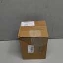 Leinuosen 5 Pcs Christmas Glitter Glass Star of Bethlehem 5 x 4 Inch Blown Glass Decorative Hanging Ornaments for Christmas Tree Xmas Party Decorations Holiday(Silver)