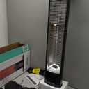 VAGKRI Outdoor Electric Patio Heater, 1500W 36" Infrared Heater with 2 Heat Tube, 3 Levels, Tip-Over&Overheat Protection, IPX5 Waterproof Tower Electric Patio Heater for Outdoor Indoor, Backyard, Room