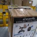 Evenflo Pivot NXT Travel System with LiteMax NXT Infant Car Seat (Latte Tan), EXP: 10/31/2035