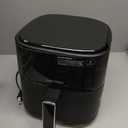 Chefman Air Fryer 6 QT Compact Airfryer for Quick & Easy Meals in Minutes, Features Hi-Fry Technology for Extra Crisp, Touchscreen Controls with 4 Presets, Nonstick & Dishwasher Safe Basket - Black, 6 Quart - No Window