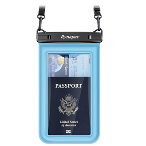 Up to 8.5"] Floating Waterproof Phone Pouc Waterproof Phone Case with Lanyard for iPhone 16 15 14 Pro Max, Galaxy S24+ S23 S22, IPX8 Cellphone Dry Bag, Beach Essentials Travel Must Haves 50 PACK