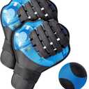 Strdfeve Water Ball&Glove Set,Water Bouncing Ball&Catch Mitt,Pool Baseball Catching Mitt for Beach Games,Play Catch Skip Ball&Glove