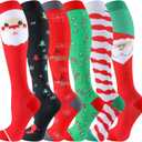 bropite Compression Socks for Women & Men Circulation-Support Knee High Socks 20-30 mmhg-Best for Running,Medical,Nurse,Travel (Large-X-Large, 18 -Assorted 15)