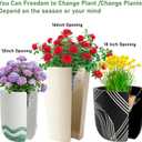 Adjustable Planter Insert for Pots Any Height,Plant Risers for Inside Pots,Fits The TOP Opening of The Flower Pot Opening 12-18" Wide,Wedding & Party Decor