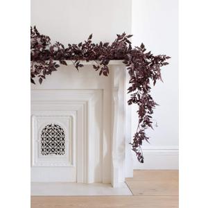 Afloral Plum Cimicifuga Seeded Garland - 6'