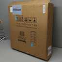 SpaceAid 4 Tier Rotating Shoe Rack Tower, Spinning Shoe Display Lazy Susan, Revolving 360 Shoe Rack Storage Round Carousel, Vertical Handbag Rotate Shoes Closet Organization (4-Tier White)