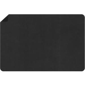 uxcell 35.4 x 23.6 Inch Large Placemat for Kitchen Counter, Heat Resistant Coffee Bar Mat Non-Slip Countertop Table Protector Insulated Placemat, Black