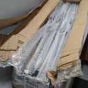 30 Pack Wrought Iron Balusters 44'' Hollow Staircase Balusters with Swivel Shoes Balusters for Staircase Interior Double Twist Stair Basket Decorative Spindles for Staircase Indoor