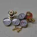 RX WELD Small Oxygen Acetylene Regulator Set, CGA540 and CGA200 Fit Outlet Thread 9/16"-18 Hose B-Size
