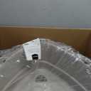 Amazon Basics Cat Litter Box with Lid, No-Mess, Standard, unisex, Charcoal, 26 in x 23 in x 20 in