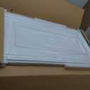 Art3d Drop Ceiling Tiles, 24x48in. White (12-Pack), Polyvinyl Chloride (PVC), Glue Down