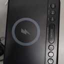 Bluetooth Alarm Clock Dim 12/24H, Black