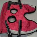 PETCARE Winter Dog Coat with Harness Built in Waterproof Dog Jackets Warm Pet Fleece Vest Windproof Snow Jacket Snowsuit Reflective Dogs Cold Weather Coats for Puppy Small Dogs Cats