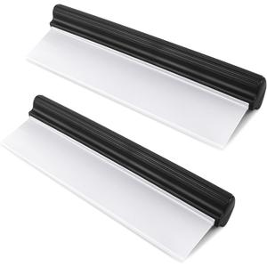 2pack 12.2 Inch Car Drying Squeegee Water Blade Professional Automotive Wiper Car Squeegee Water Blade Squeegee Silicone Auto Car Dryer, Shower With Super Flexible Squeegee Water Blades for Cars
