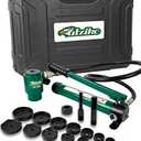 UTZIKO Hydraulic Knockout Punch Electrical Conduit Hole Cutter Set KO Tool Kit 1/2 to 4 inch