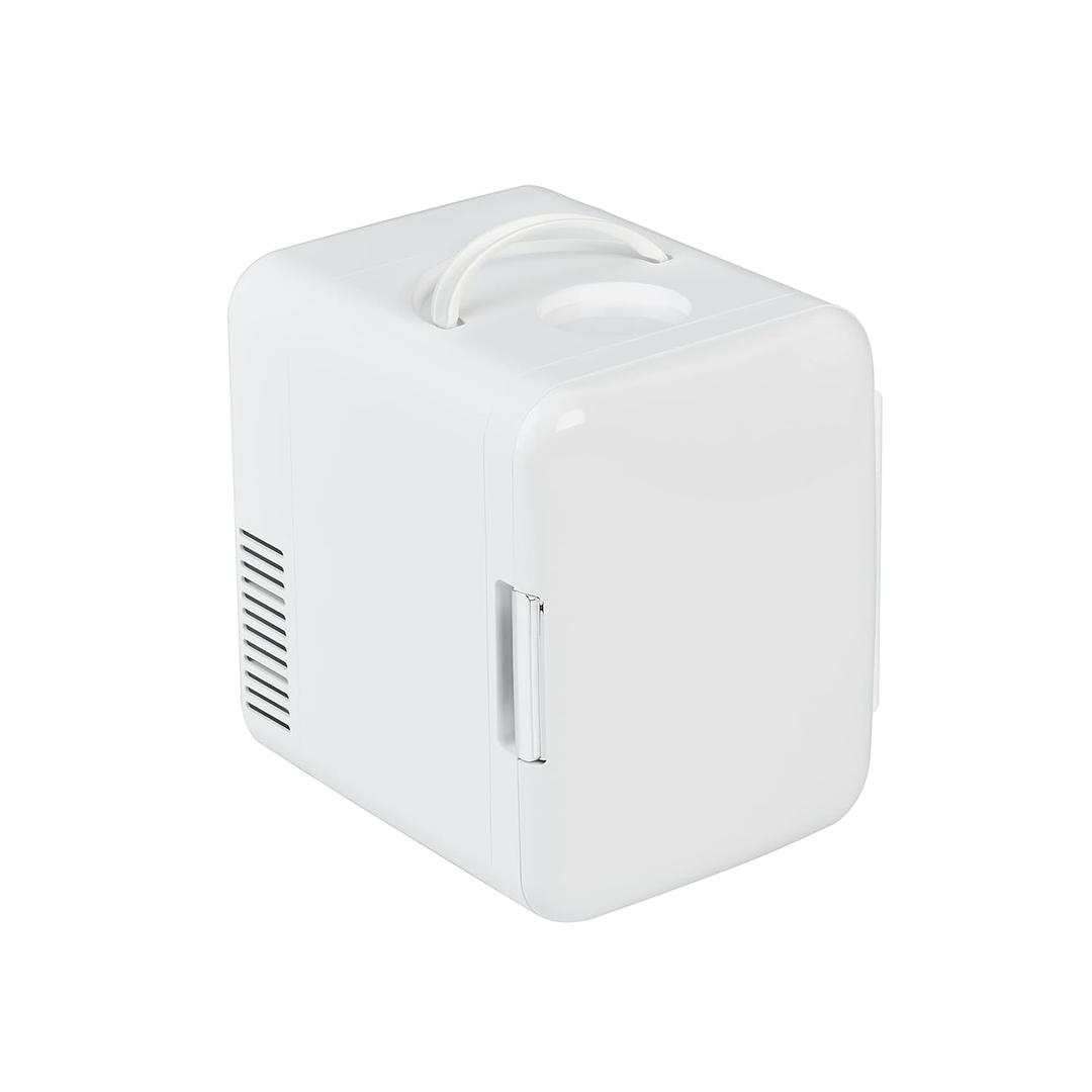 True Glow by Conair Mini Beauty Fridge for Skincare Products, Makeup, and Beauty Tools, 4 Liter