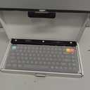 nuphy Node75 Wireless Mechanical Keyboard, 75% Hot Swappable Custom Low Profile Keyboard, 84 Keys Computer Gaming Keyboards, Supports Touch Gestures, PBT Keycaps, RGB Backlit, Bluetooth/2.4GHz/USB-C (Blush Nano Switch)