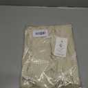 TWKIOUE Toddler Girls Ruffle Halter Sleeveless Beach Sundress Beige 90 (Beige)
