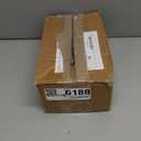 Dawod Gate Wheel for Metal Swing Gate with 1-5/8" Thru 2-1/8" Gate Frames, Gate Support Wheel for Chain Link Fence, Prevent Gate from Dragging, Black(1 Pack)