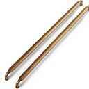Goo-Ki 6 Pack 12-3/5 Inch 320mm Hole Center Cabinet Pulls Antique Brass Zinc Alloy Kitchen Drawer Pulls Drawer Handles 13.05 Inch Length 2202-GT-320
