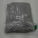 Faux Linen Oval Tablecloth Farmhouse Waterproof Grey Table Cloth Washable Table Cover for Indoor Outdoor Home Kitchen Dinning Room Banquet 60 x 84 Inch