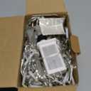 Joomer Christmas Icicle Lights - 33FT Plug in String Lights Waterproof, 8 Modes Timer Connectable Outdoor String Light for Christmas Party, Eaves, Roofs, Xmas Decorations (Warm White)