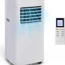 Portable Air Conditioners,8500 BTU portable ac up to 360 Sq,3 IN 1 with Remote Control,Sleep Mode, Windows kit,White
