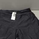 G Gradual Women's High Waisted Swim Board Shorts 11" Knee Length Beach Swimming Long Shorts for Women with Pockets Liner (Medium, Black)