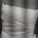 Bed Pillows Queen Size Set of 2-100% Cotton Cover, Down Alternative Gel Polyfill Filled, Flat Soft Medium Adjustable Hotel-Style Pillow Inserts, 20x30 Inch (White)