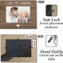 Granny Gifts Picture Frames 8X10, Grammy Gifts for Grandma Photo Frame, Mothers Day Birthday Grammy Gift from Grandkids Grandchildren, I Love My Granny Picture Frame for Tabletop Wall