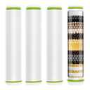 3 Pack Replacement Filters Compatible With PWERAN Handheld Shower Head,Shower Filter For Fitespot,Removes Chlorine