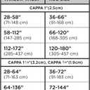 Umbra Cappa Curtain Rod, Includes 2 Matching Finials, Brackets & Hardware, 66 to 120-Inches, Gold