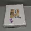 Nestl White Duvet Cover Queen Size - Soft Prewashed Queen Duvet Cover Set, 3 Piece, with Zipper Closure, 1 Duvet Cover 90x90 inches and 2 Pillow Shams