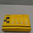 Ascher Dimmable Vintage LED Edison Bulbs, 6W, Equivalent 60W, Bright Cool White 4000K, 80+ CRI, ST58 Antique LED Filament Bulbs, E26 Medium Base, Clear Glass, Pack of 4