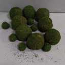 16 Pcs Moss Balls Set - 8x3.15" + 8x1.6" Handmade Green Moss Balls for Home Dcor, Vase Fillers, Decorative Balls for Bowls, Garden Crafts, DIY Art & Wedding Displays | Decorative Balls Centerpieces